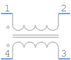 DLW21SN261SQ2L - Murata Electronics - PCB symbol