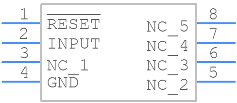 MC33164D-5G - onsemi - PCB symbol