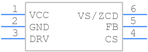 NCP1361EABAYSNT1G - onsemi - PCB symbol