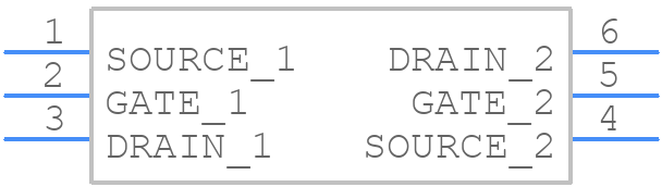 NUD3112DMT1G - onsemi - PCB symbol