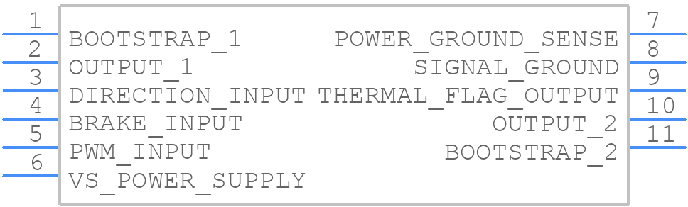 LMD18201T/NOPB - Texas Instruments - PCB symbol