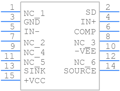 LME49811TB/NOPB - Texas Instruments - PCB symbol