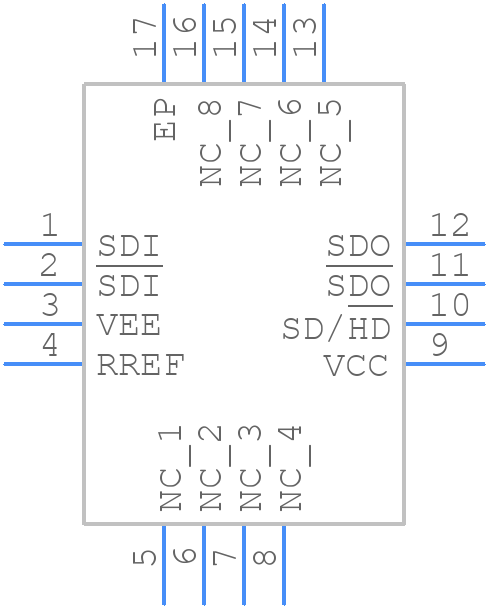 LMH0002SQ/NOPB - Texas Instruments - PCB symbol