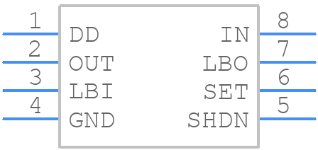 ADP667ARZ - Analog Devices - PCB symbol