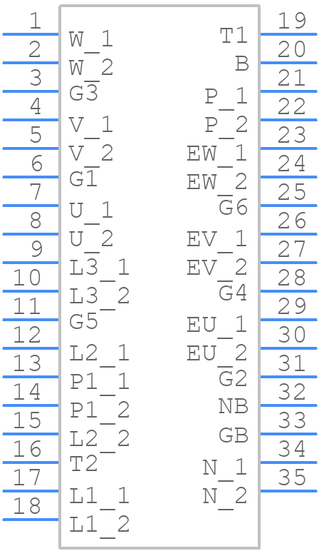 FP35R12W2T4 - Infineon - PCB symbol