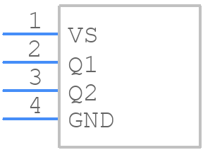 TLE4966L - Infineon - PCB symbol