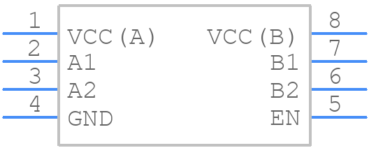 PCA9509DP,118 - NXP - PCB symbol