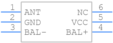 BALF-NRF01E3 - STMicroelectronics - PCB symbol