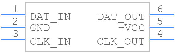 KBMF01SC6 - STMicroelectronics - PCB symbol