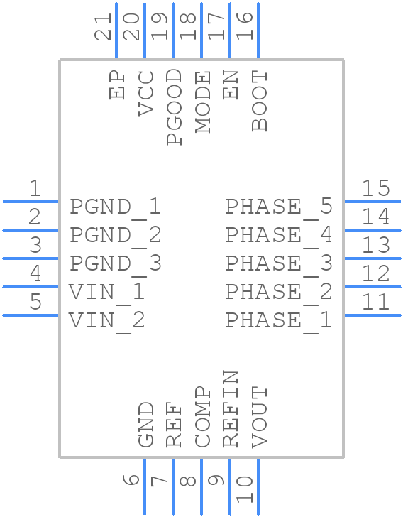 PM8908TR - STMicroelectronics - PCB symbol