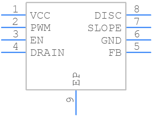 STCS1APHR - STMicroelectronics - PCB symbol