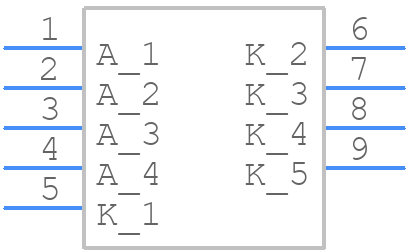 STPS30120DJF-TR - STMicroelectronics - PCB symbol