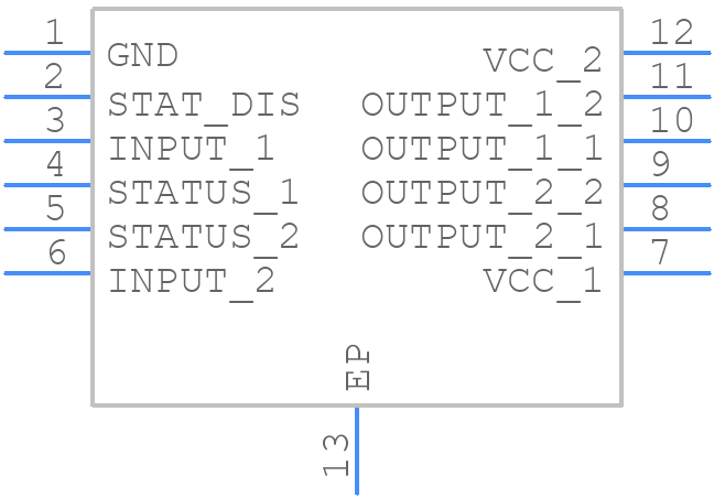 VND5160JTR-E - STMicroelectronics - PCB symbol