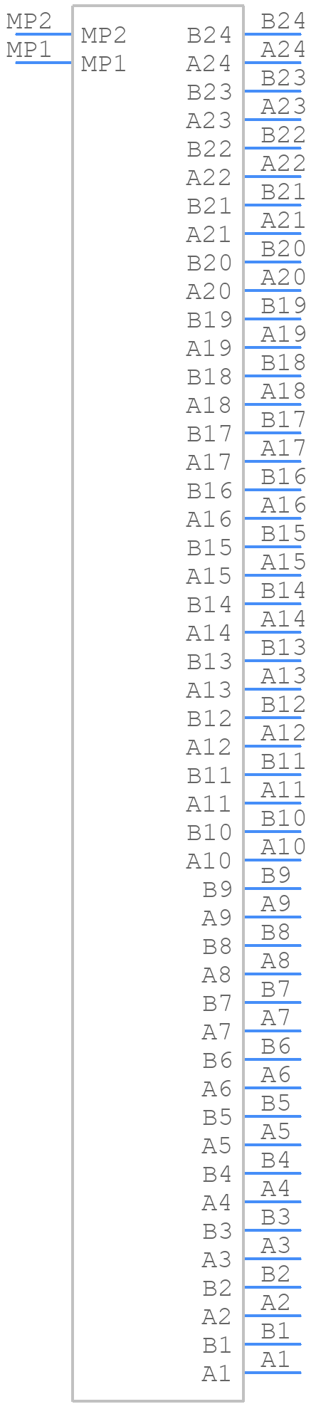 0749603048 - Molex - PCB symbol
