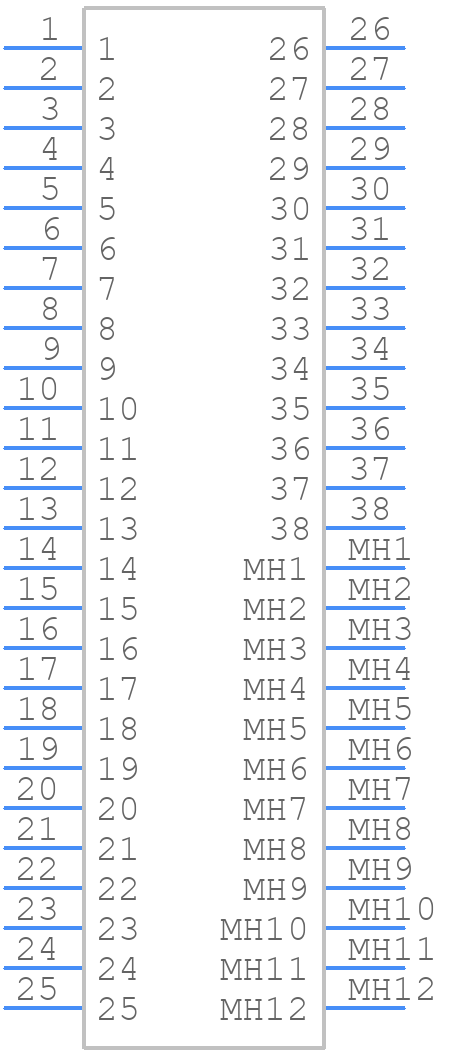 1551892-1 - TE Connectivity - PCB symbol