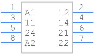 1393258-4 - TE Connectivity - PCB symbol