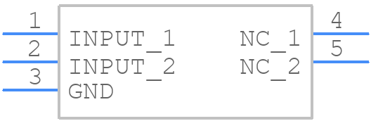 D5V0F2U6LP-7 - Diodes Incorporated - PCB symbol