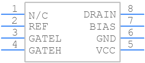 ZXGD3101N8TC - Diodes Incorporated - PCB symbol