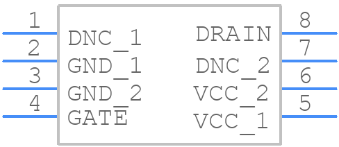 ZXGD3108N8TC - Diodes Incorporated - PCB symbol
