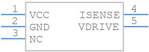 ZXSC300E5TA - Diodes Incorporated - PCB symbol