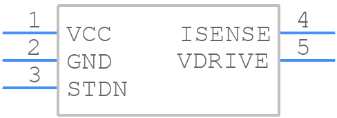 ZXSC310E5TA - Diodes Incorporated - PCB symbol