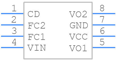 TS34119CS RLG - Taiwan Semiconductor - PCB symbol