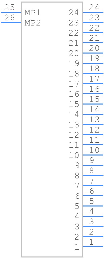 2-2328702-4 - TE Connectivity - PCB symbol