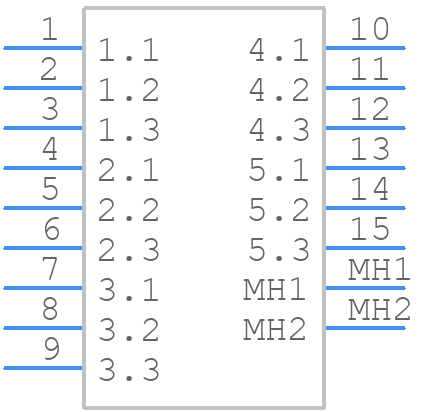 1721041 - Phoenix Contact - PCB symbol