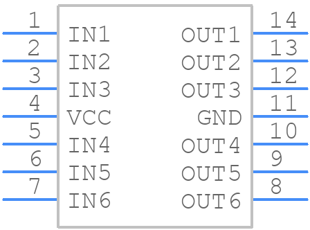 FMS6146MTC14X - onsemi - PCB symbol