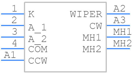 12VR2S20FCN103B1 - CTS - PCB symbol