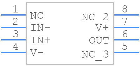 HFA1100IBZ - Renesas Electronics - PCB symbol