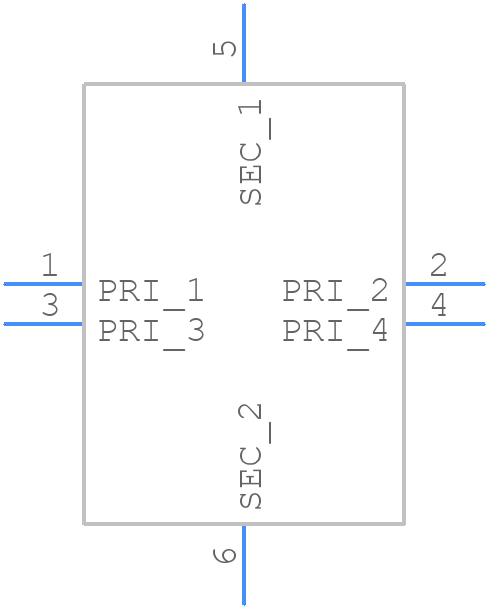 PE-68280NL - Yageo Group - PCB symbol