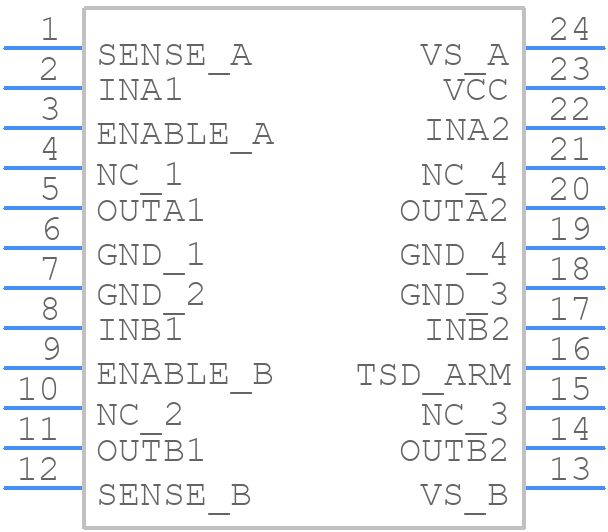 NJM2670E3 - Nisshinbo - PCB symbol