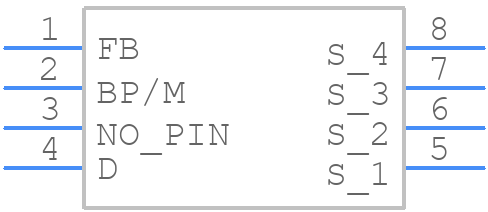 LNK605DG - Power Integrations - PCB symbol