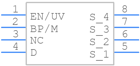 TNY279PN - Power Integrations - PCB symbol