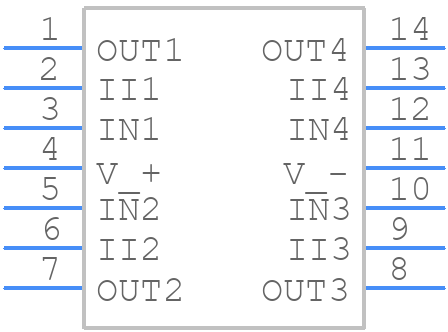 UPC324GR-9LG-A - Renesas Electronics - PCB symbol