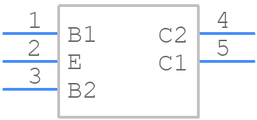 RN1503(TE85L,F) - Toshiba - PCB symbol