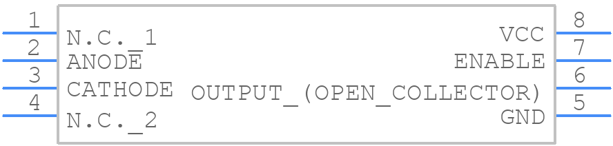 TLP552(F) - Toshiba - PCB symbol