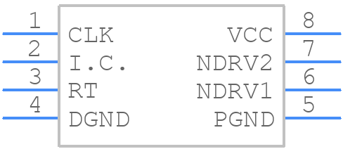 MAX5075AAUA+T - Analog Devices - PCB symbol