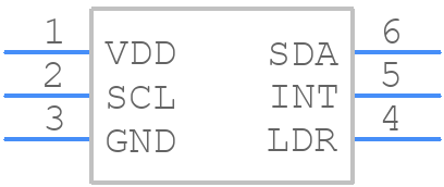 TSL27713FN - ams OSRAM - PCB symbol