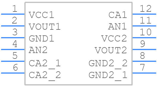ACFL-5212T-000E - Avago Technologies - PCB symbol