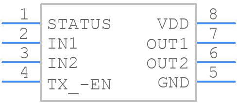 ACPL-0820-000E - Avago Technologies - PCB symbol