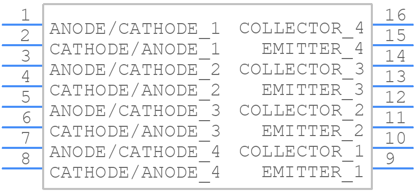 ACPL-244-500E - Avago Technologies - PCB symbol