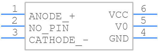 ACPL-M49T-000E - Avago Technologies - PCB symbol