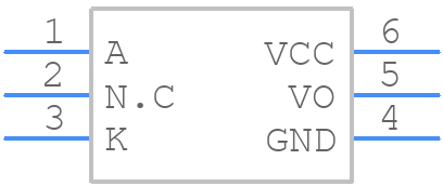 ACPL-P456-000E - Avago Technologies - PCB symbol