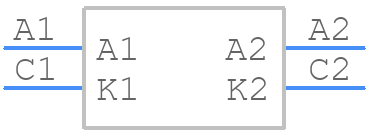 ALMD-CM3D-XZ002 - Avago Technologies - PCB symbol