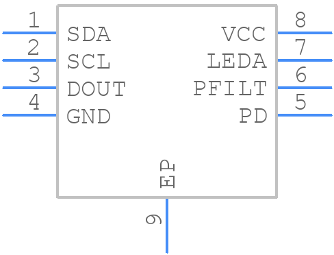 APDS-9702-020 - Avago Technologies - PCB symbol