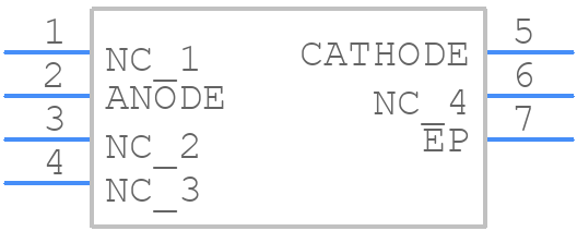 ASMT-JB11-NNQ01 - Avago Technologies - PCB symbol