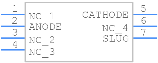 ASMT-JB31-NNP01 - Avago Technologies - PCB symbol