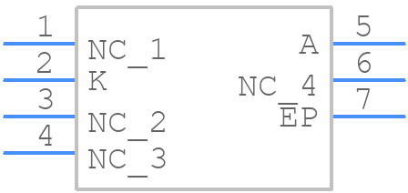 ASMT-JR10-ARS01 - Avago Technologies - PCB symbol